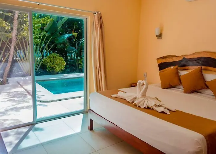 Amplio Departamento Espacioso Ideal Para Disfrutar El Mar De Y La Naturaleza Pensión Tulum